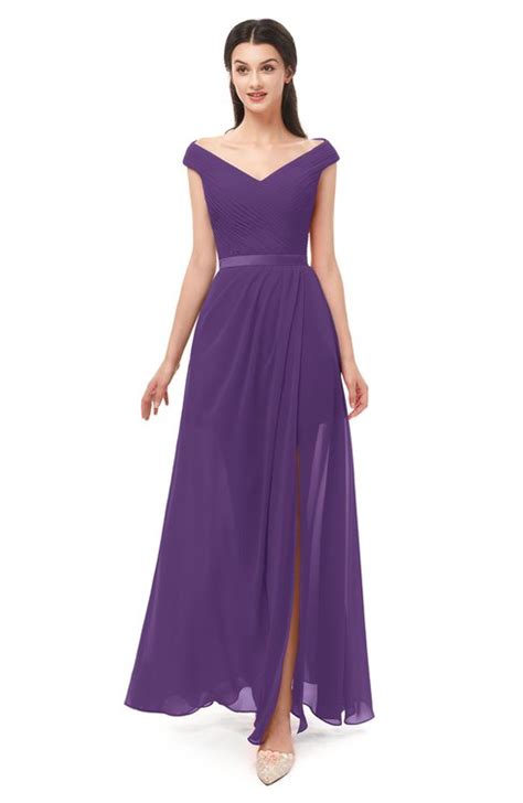 Colsbm Ariel Dark Purple Bridesmaid Dresses Colorsbridesmaid