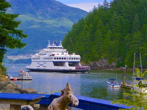 Bowen Island Ferry British Columbia Bowen Island Canada Tourist