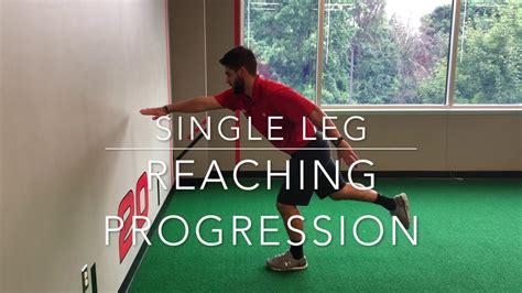Single Leg Reaching Progression Rehab 2 Perform Youtube