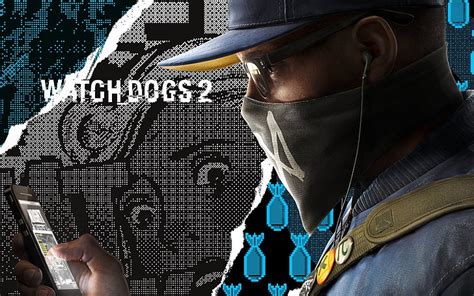 Hd Wallpaper Video Game Watch Dogs 2 Marcus Holloway One Person