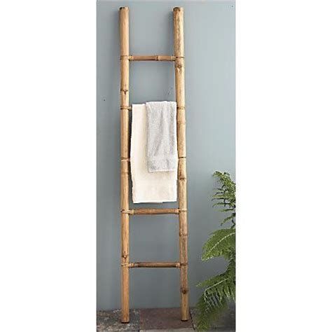 Bamboo Thefind Blog Bamboo Ladders Bamboo Towels Towel Ladder