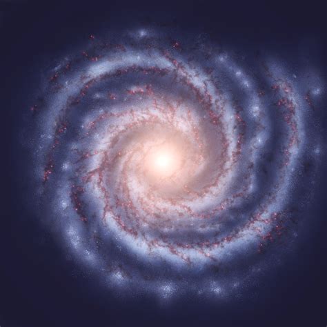 Milky Way Galaxy By Esk6a On Deviantart