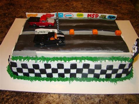 Pin Drag Racing Cake Cake On Pinterest Race Car Cakes Racing Cake