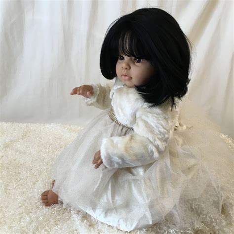 Lifelike Biracial Reborn Toddler Baby Doll Arianna By Reva Schick
