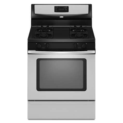 I bought a whirlpool aqualift range. Whirlpool 5-cu ft Self-Cleaning Gas Range (Stainless Steel ...