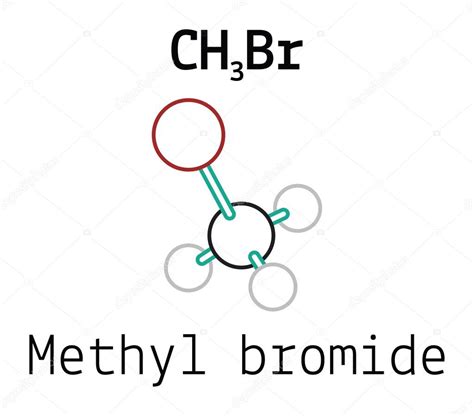 Ch3br Molécula De Bromuro De Metilo 2023