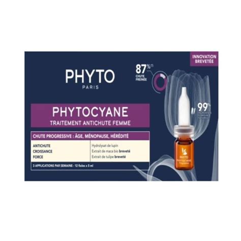 Phytocyane Tretman Protiv Progresivnog Ispadanja Kose Za Ene X Ml
