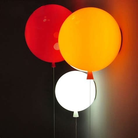 Colorful Balloon Wall Lamp 20cm25cm30cm35cm Diameter Modern Fashion