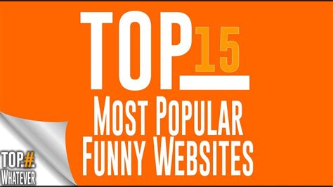 Top 15 Most Popular Funny Websites Youtube