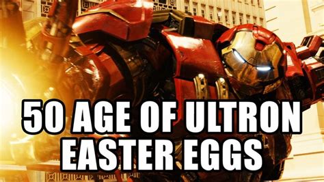 50 Easter Eggs In Avengers Age Of Ultron Age Of Ultron Avengers Age Easter Eggs
