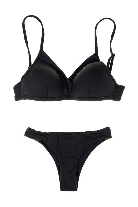 Larissa Minatto Brazilian Bikini Bra Liso Preto