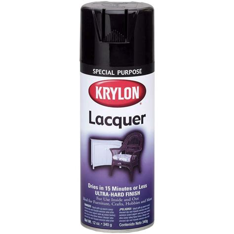 12 Oz Clear Lacquer Spray Paint Gloss Set Of 6