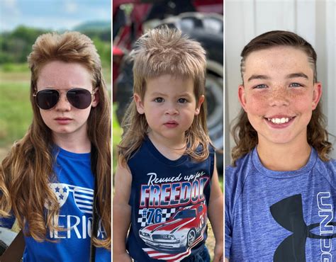 Going With The Flow Meet This Years Top 25 Best Kid Mullet Contenders