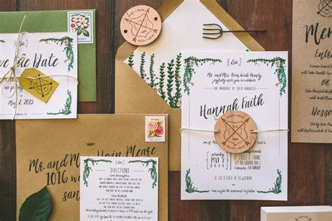 Get inspired by 107 professionally designed rustic wedding invitations templates. 7 Amazing Rustic Wedding Invitations Etsy Finds | Emmaline Bride