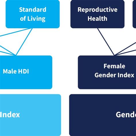 Components Of Gender Development And Inequality Indices Adapted From