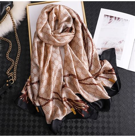 Wholesale 2020 Latest Jingpin Silk Scarves Top Sales Elegant Brand