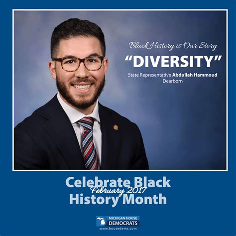 Black History Month Rep Abdullah Hammoud Michigan House Democrats
