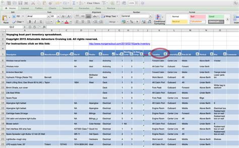 Parts Inventory Spreadsheet With Regard To Spare Parts—which To Buy And