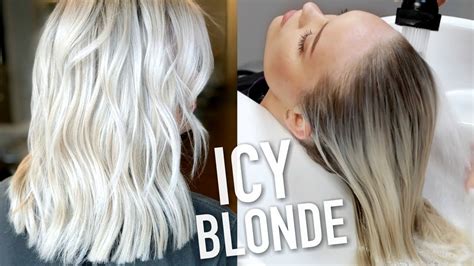 Come To The Salon With Me How To Healthy Platinum Blonde Hair Youtube