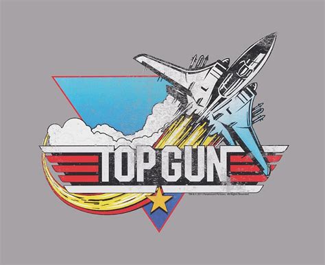 Editable Top Gun Logo Template