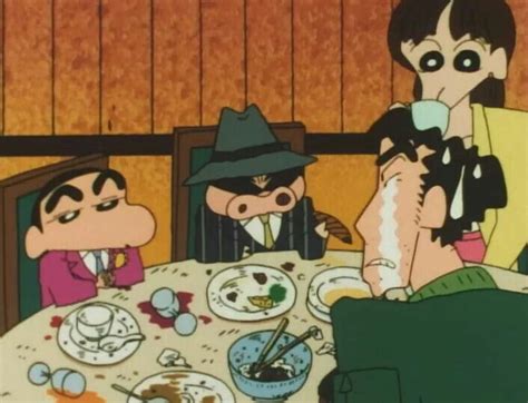 Crayon Shin chan 일본만화 일러스트레이션 배경