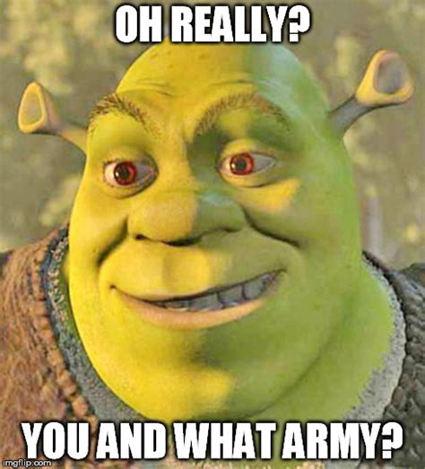 2) the caption of your meme must be in the image uploaded. Shrek - Imgflip