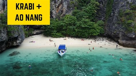 Thailand Part 3 Krabi And Ao Nang Beach The 4 Island Tour Youtube