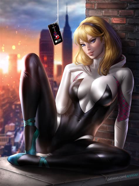 Rule 34 Ayyasap Cameltoe Gwen Stacy Marvel Marvel Comics Spider Gwen