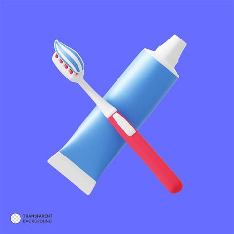 Premium Psd Dental Toothbrush Icon Isolated 3d Render Illustration