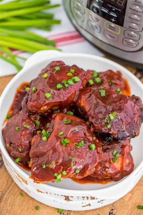 Making this recipe is super simple. Instant Pot BBQ Chicken - Sweet and Savory Meals | Recipe ...