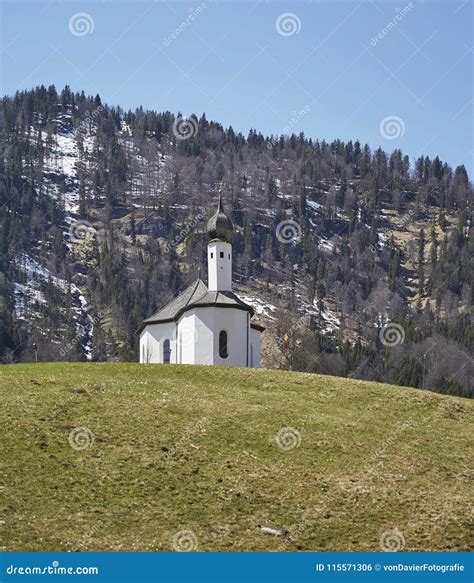 Alpine Church In The Austrian Alps Stock Photo Stock Photo Image Of