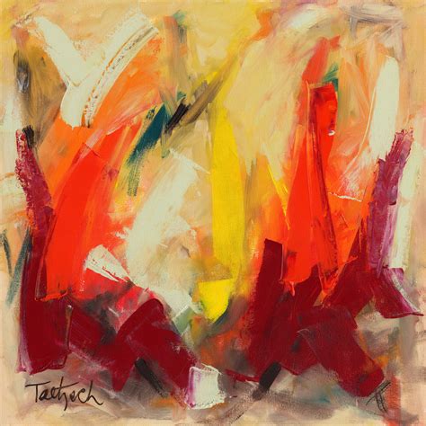 Abstract Art 61 By Lynne Taetzsch Acrylic Painting