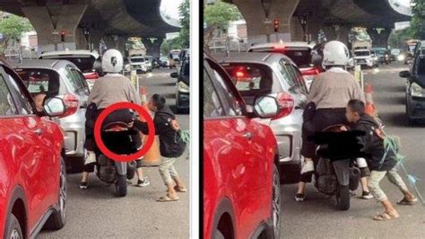Viral Bocil Di Bandung Pegang Hingga Cium Panggul Pemotor Wanita Yang