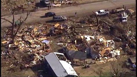 Small Northwest Arkansas Town Devastated By Deadly Tornado