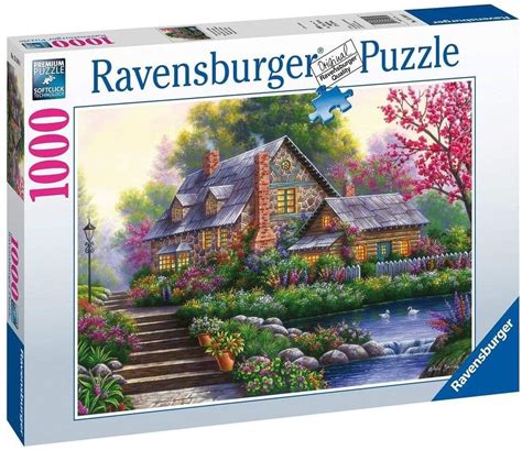 Ravensburger Romantic Cottage 1000 Piece Jigsaw Puzzle