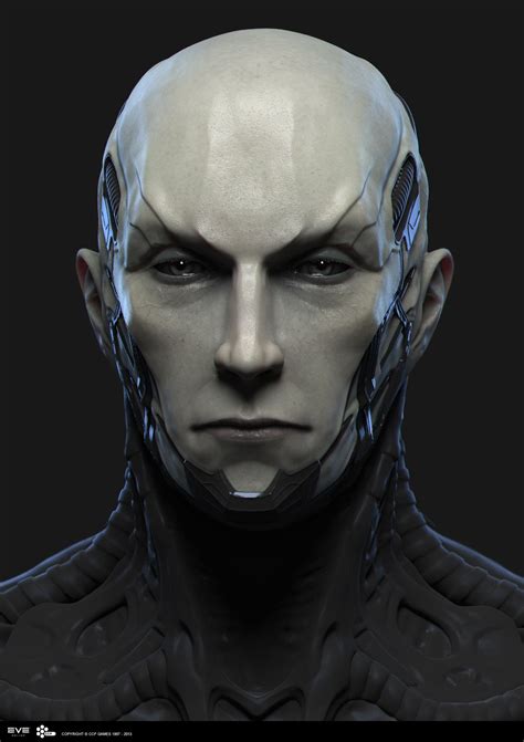 The Drifter Male From Eve Online This Is The Highpoly Head Rendered