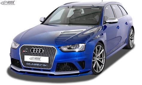 lk performance front spoiler vario x audi rs4 b8 front lip front attac
