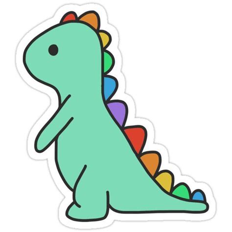 Dino Sticker Fun And Versatile Decal For Any Surface