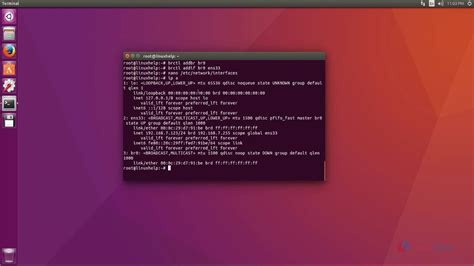 Ubuntu Virtualbox Edit Network Interface Settings In Ubuntu Peerfer