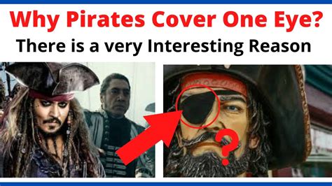 Why Pirates Cover One Eye Pirates Of The Caribbean Famous Pirates
