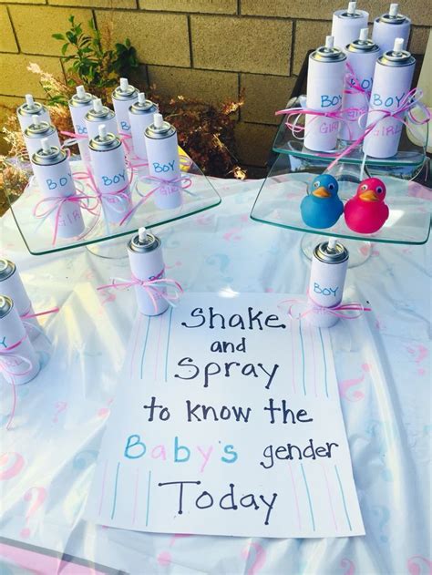 But there are really no rules for gender reveal parties. Pinterest | Gender reveal party games