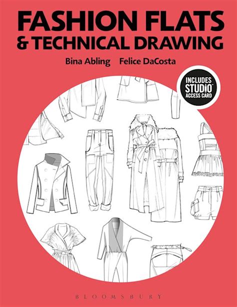 Fashion Flats And Technical Drawing Bundle Book Studio Access Card