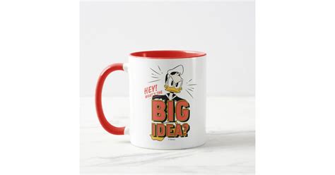 Donald Duck Whats The Big Idea Mug Zazzle