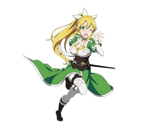 Leafa Sword Art Online And 1 More Danbooru