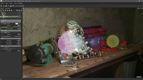 Adding Realistic Lens Flares In Toolbag Marmoset