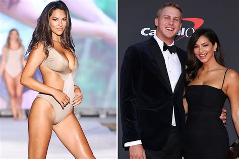 Jared Goffs Model Wife To Be Christen Harper Hits Back After Being Shamed For Missing His Win
