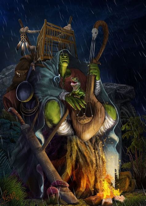 Orc Bard Orc Bard Fantasy Character Design Dungeons And Dragons
