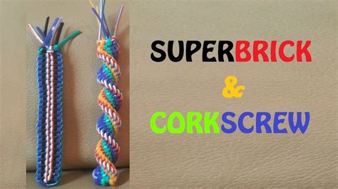 How to start a lanyard box stitch (including pictures. How to Start the Superbrick & Corkscrew Boondoggle - YouTube