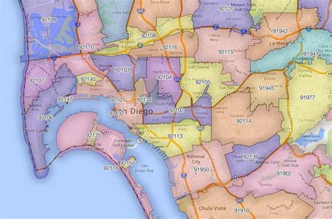 10 San Diego County Zip Code Map With Cities Image Ideas Wallpaper