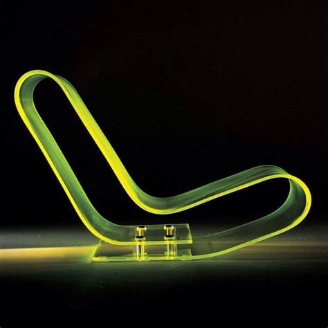 Neon Chair Transparent Chair Chair Design Cool Chairs